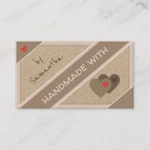 handgemaakt met hart ambachtelijke goederen kraft