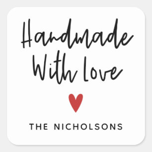 Handgemaakt met het label Liefde Small Business