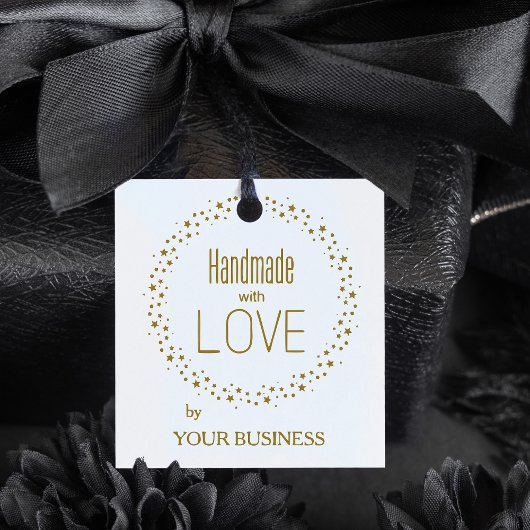 Handgemaakt met het liefdescitaat en het Ontwerp v Rubberstempel