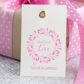 Handgemaakt met het ontwerp van het liefdescitaat rubberstempel