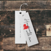 Handgemaakt met Kaarten voor Liefde Hang Label Mini Visitekaartjes