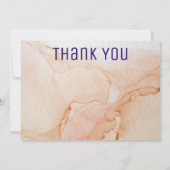 Handgemaakt met lade zakenlavender van de Liefde S Bedankkaart (Achterkant)