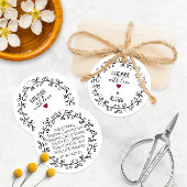 Handgemaakt met liefde 💕 2-zijdige hang Labels