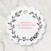 Handgemaakt met Liefde Bedankjes Labels (Achterkant)