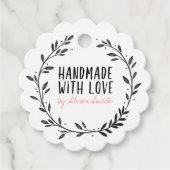 Handgemaakt met Liefde Bedankjes Labels (Voorkant)