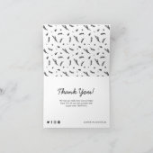 Handgemaakt met liefde Bedankt voor uw aankoop (Binnen)