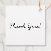 Handgemaakt met liefde Breigaren Dank u Kraft Bedankjes Labels (Achterkant)