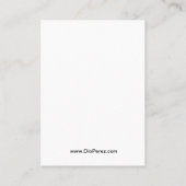 Handgemaakt met liefde, contactkaartje (Achterkant)