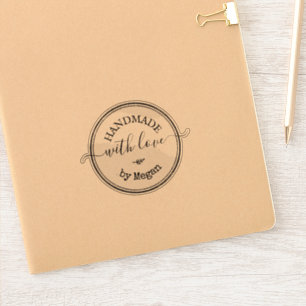 Handgemaakt met liefde Crafting Mailing Sticker