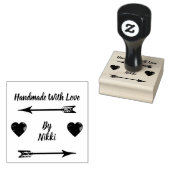 Handgemaakt met liefde door stempel (Gestempeld)