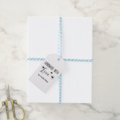 Handgemaakt met liefde - Elegant Rustic Kraft Cust Cadeaulabel (Met Touw)