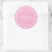 Handgemaakt Met Liefde Jam Label Inblikken Sticker (Tas)
