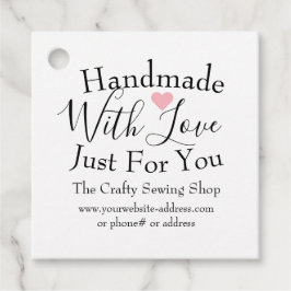 Handgemaakt Met Liefde Kleine Ambachtelijke Zakeli Bedankjes Labels