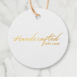 Handgemaakt met liefde label