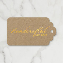 Handgemaakt met liefde label