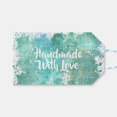 Handgemaakt met liefde labels cadeaulabel (Voorkant (Horizontaal))