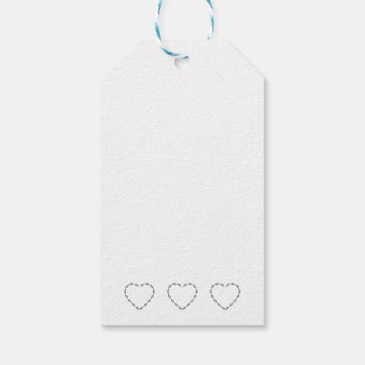 Handgemaakt met liefde labels cadeaulabel (Achterkant)