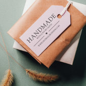 Handgemaakt met liefde Minimalistische Small Busin Rubberstempel