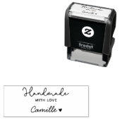 Handgemaakt met liefde Modern Script Zelfinktende Stempel (In situ)