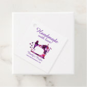 Handgemaakt Met Liefde Naaiend Ambacht Bedankjes Labels (In situ)