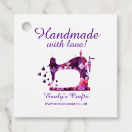 Handgemaakt Met Liefde Naaiend Ambacht Bedankjes Labels