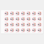 Handgemaakt met liefde product gepersonaliseerd labels (Vel)