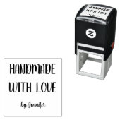 Handgemaakt Met Liefde Professioneel Chic  Zelfinktende Stempel (In situ)