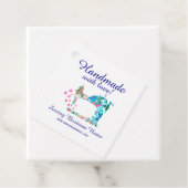 Handgemaakt met liefde quilt naaimachine bedankjes labels (In situ)