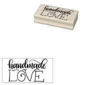Handgemaakt met liefde rubberstempel (Gestempeld)