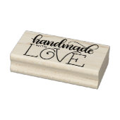 Handgemaakt met liefde rubberstempel (Stempel)