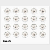 Handgemaakt met liefde rustieke  Sticker (Vel)