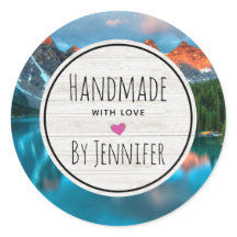 Handgemaakt met Liefde Schilderachtig Mountain & L