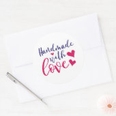 Handgemaakt met liefde - Small Business Sticker (Envelop)
