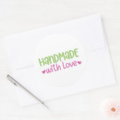 Handgemaakt met liefde - Small Business Sticker (Envelop)