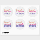 Handgemaakt met liefde - Small Business Sticker (Vel)