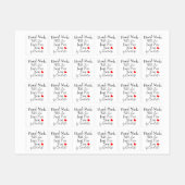 Handgemaakt met liefde speciaal voor jou gepersona labels (Vel)