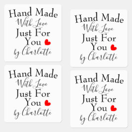 Handgemaakt met liefde speciaal voor jou gepersona labels