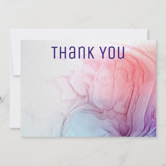 Handgemaakt met liefdesbordpapier Soap Maker Laven Bedankkaart (Achterkant)