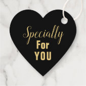 Handgemaakt met liefdesproduct bedankjes labels (Achterkant)