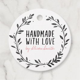 Handgemaakt met Love Bedankjes Labels