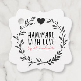 Handgemaakt met Love Bedankjes Labels