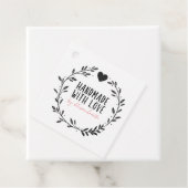 Handgemaakt met Love Bedankjes Labels (In situ)