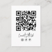 Handgemaakt met Love Business Hartelijk dank Visitekaartje (Achterkant)