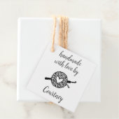 Handgemaakt met Love Crochet Bedankjes Labels (In situ)