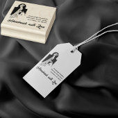 Handgemaakt met Love Dressmaker Rubberstempel