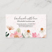 Handgemaakt met Love Home Crafter Visitekaartje (Achterkant)