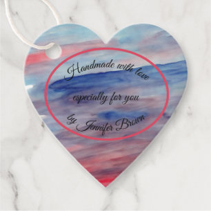 Handgemaakt met Love Product of Gift Labels