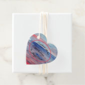 Handgemaakt met Love Product of Gift Labels (In situ)