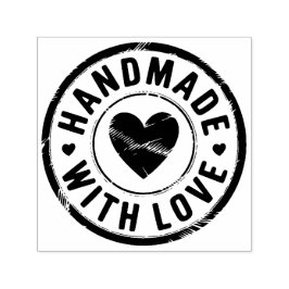 Handgemaakt met Love Self Inking Stamp Zelfinktende Stempel