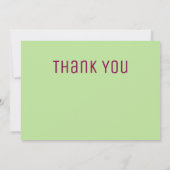 Handgemaakt met Love Soap Maker-kerstboom Bedankkaart (Achterkant)